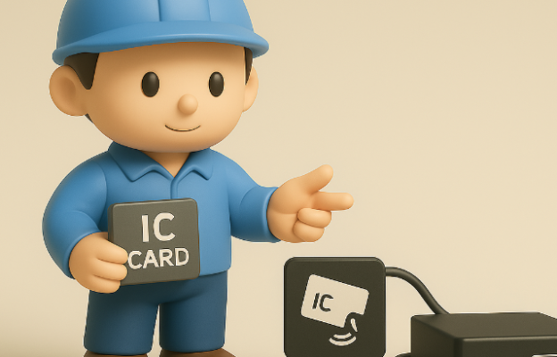 ICカードで入退場をスマートに